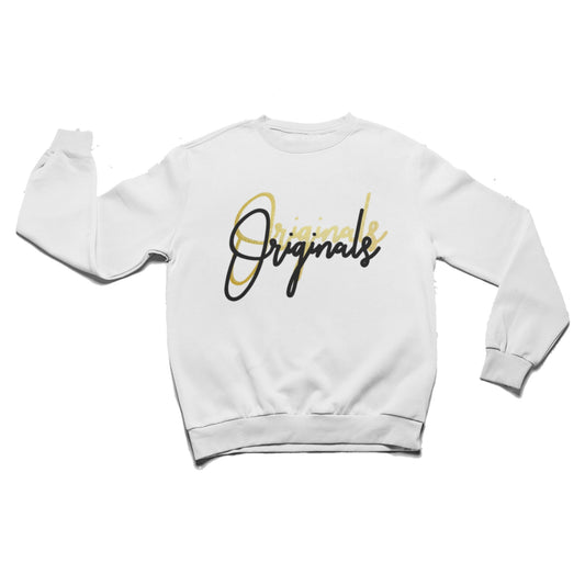 Originals Black & Gold Glitch Sweater